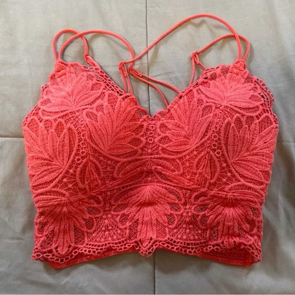 Floral Brami in Coral
